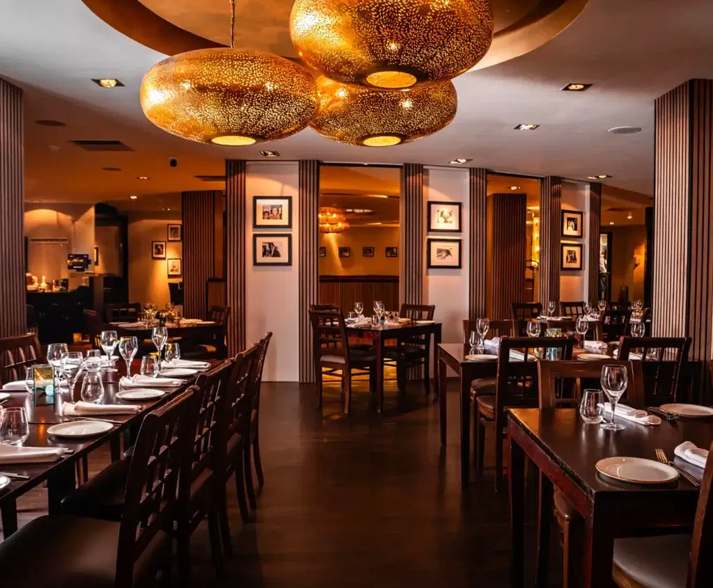 Ashas restaurant interior